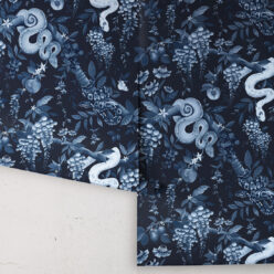 Snake Charmer Wallpaper • Delft • Rolls