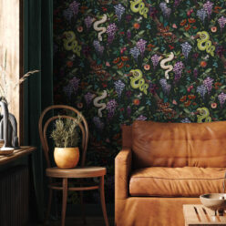 Snake Charmer Wallpaper • Forest • Insitu