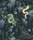 Snake Charmer Wallpaper • Lagoon • Swatch
