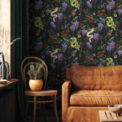 Snake Charmer Wallpaper • Original • Insitu