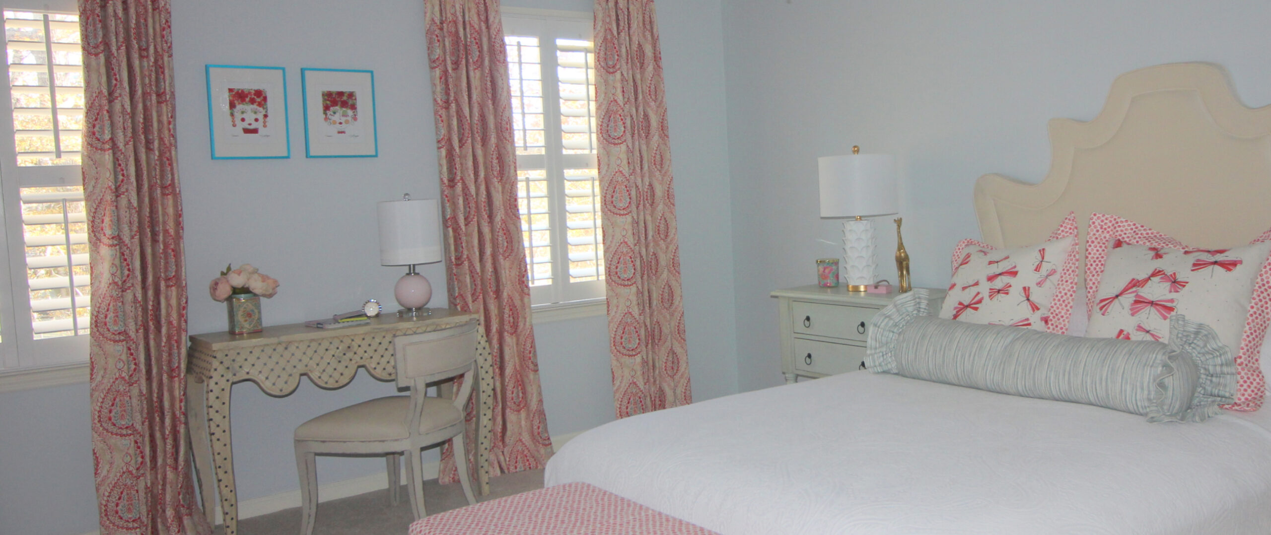 Suzanne M Rogers Interiors • Bedroom