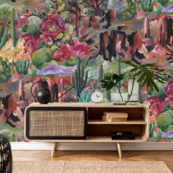 Desert Skies Mural • Dusk • Insitu