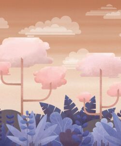 Jungle Mural • Dusk • Swatch