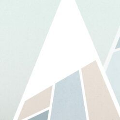 Mountains Mural • Cool • Scale