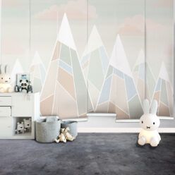 Mountains Mural • Warm • Rolls