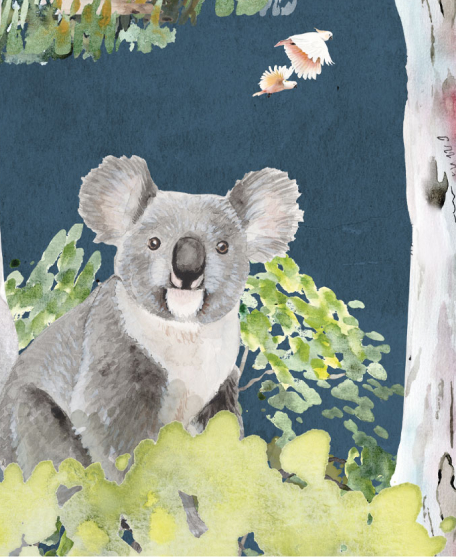 Australia II Colorway Native Bushlands in Marine