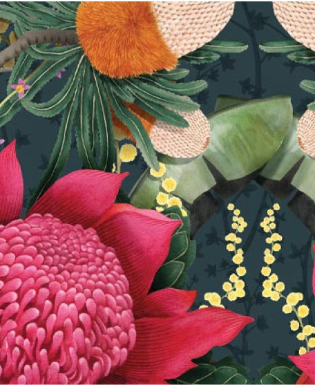 Australia II Colorway Waratah in Medley Marine