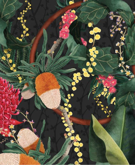Australia II Colorway Waratah in Medley Night