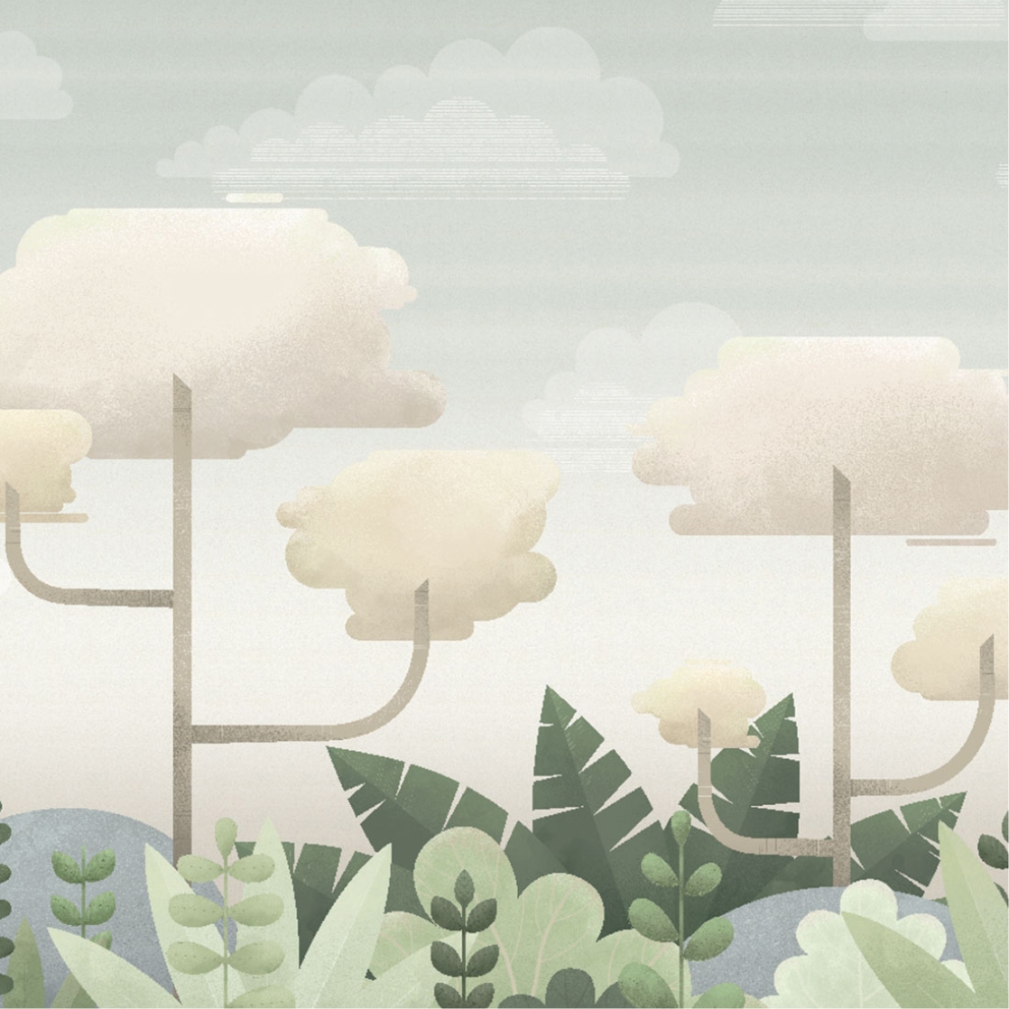 Wallpaper Republic • Happiest Places Collection • Jungle Mural