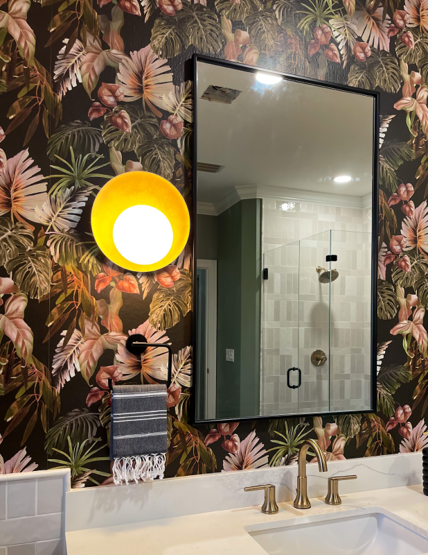 Night Jungle • Fun Tropical Wallpaper