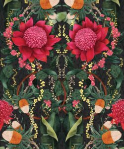 Waratah Medley • Kingdom Home • Swatch • Night