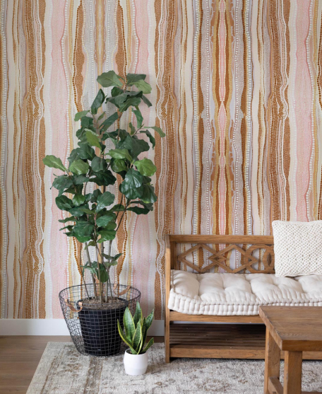 Emro • Nyarntiny Collection • Kija Country Wallpaper • Insitu