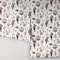 Milton & King Studio • Trail Tales Wallpaper • Colorway: Saloon • Roll