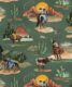 Frontier Wallpaper - Colorway: Evergreen - Swatch