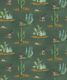 Roadrunner Wallpaper - Colorway: Evergreen - Swatch