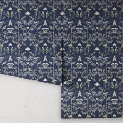 Wallpaper Republic - Floral Emporium Collection - Queen Anne’s Lace - Sapphire - Roll