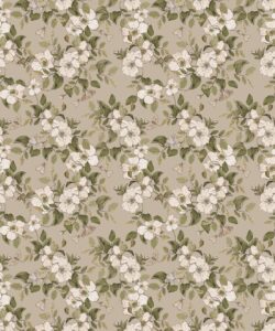 Wallpaper Republic - Floral Emporium Collection - Sweet Brair - Linen - Swatch