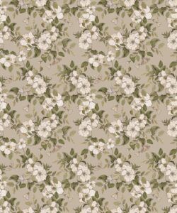Wallpaper Republic - Floral Emporium Collection - Sweet Brair - Linen - Swatch
