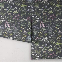Wallpaper Republic - Floral Emporium Collection - Wild Meadow - Charcoal - Roll