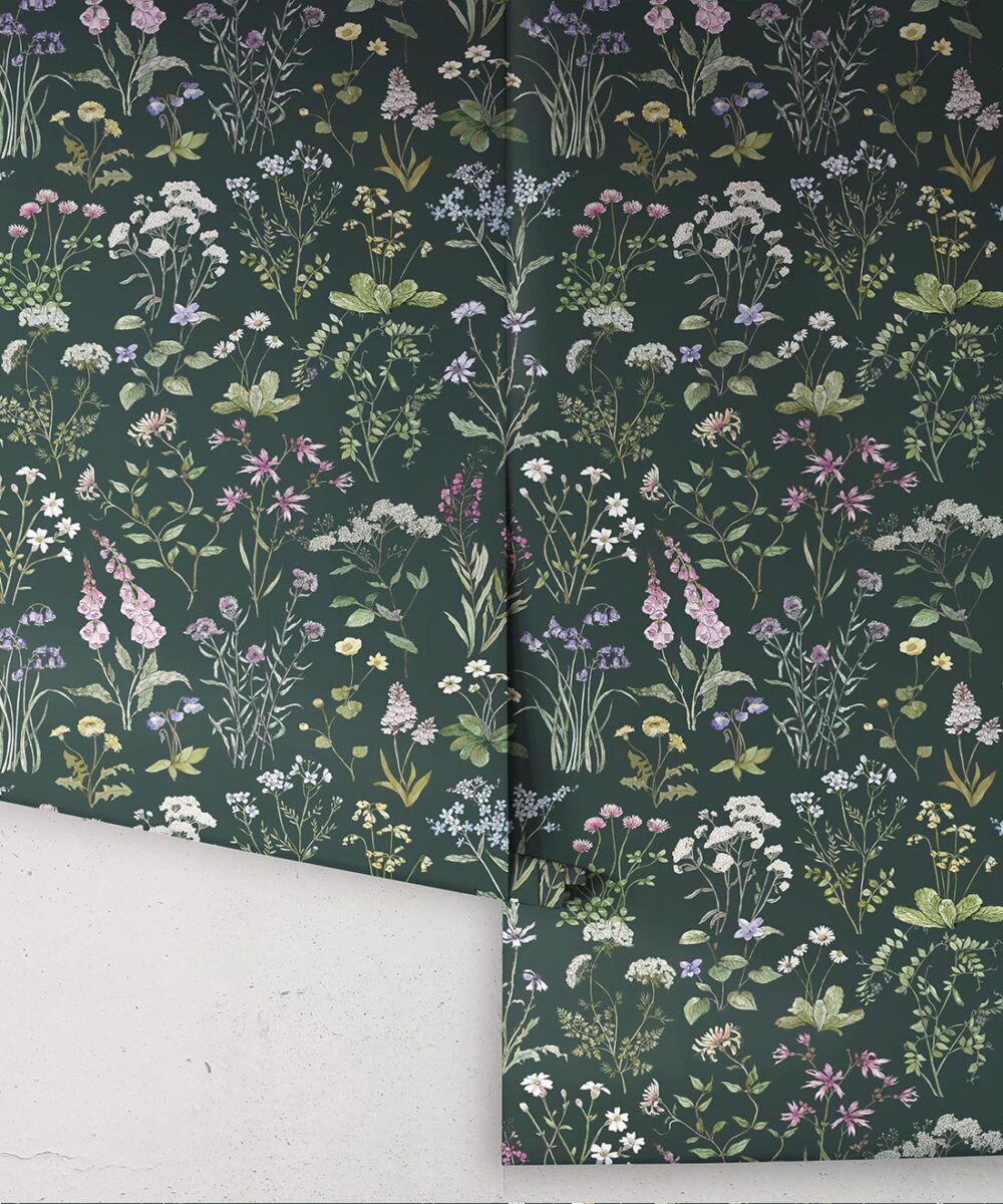 Wild Meadow Wallpaper • Floral Wallpaper • Milton & King USA