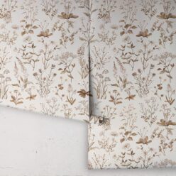 Wallpaper Republic - Floral Emporium Collection - Meadows Antique - Stone - Roll