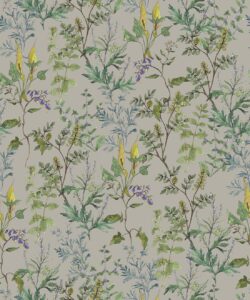 Wallpaper Republic - Floral Emporium Collection - Woodland Floral - Antique Grey - Swatch