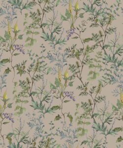 Wallpaper Republic - Floral Emporium Collection - Woodland Floral - Linen - Swatch