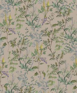 Wallpaper Republic - Floral Emporium Collection - Woodland Floral - Linen - Swatch