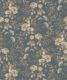 Wallpaper Republic - Floral Emporium Collection - Belle Fleur - Slate Grey - Swatch