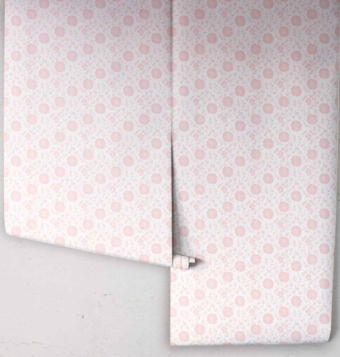 Meadow Dreams Wallpaper - Wallpaper Republic - Colorway: Pink - Roll
