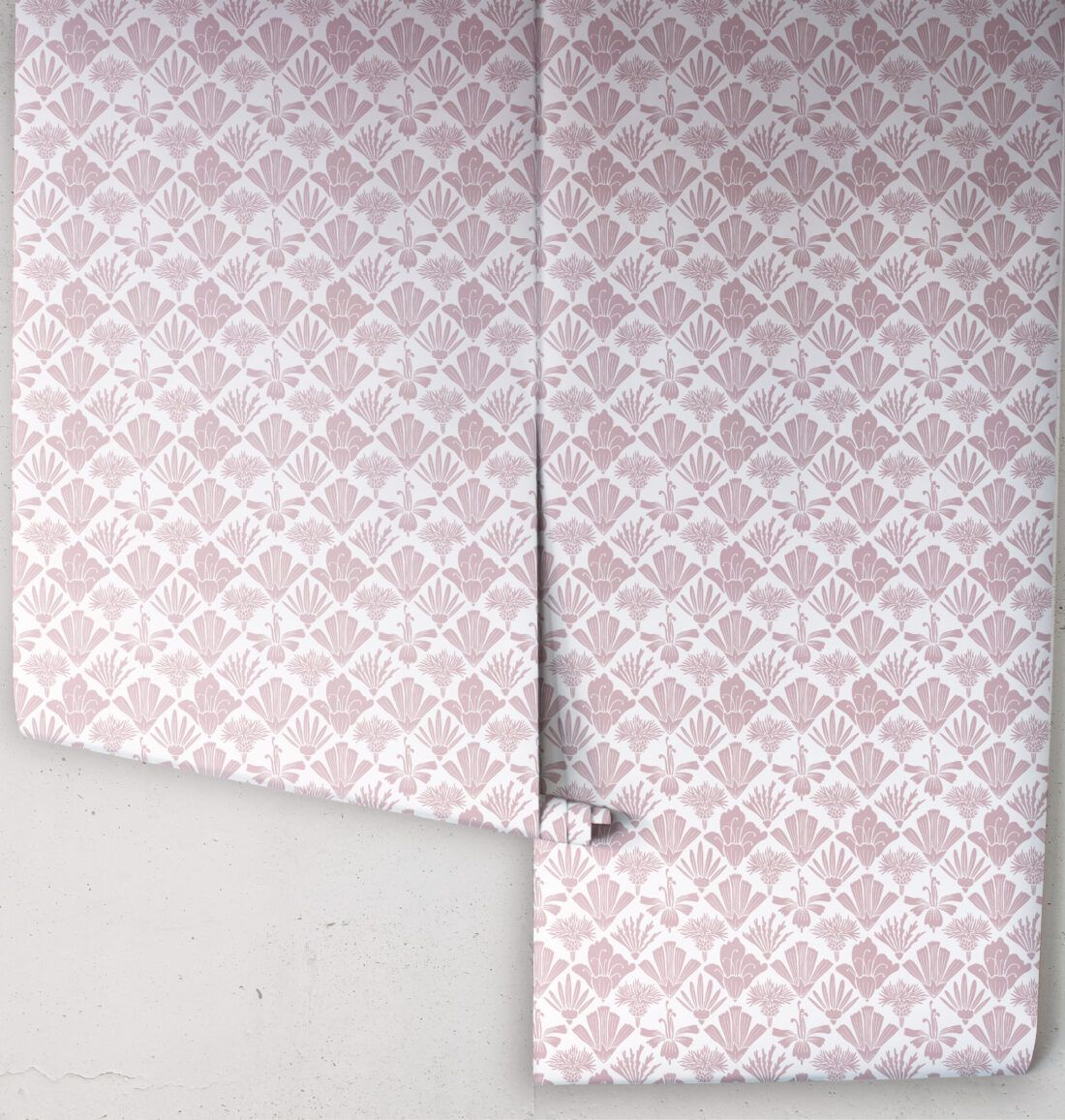 In The Bloom Collection - Wallpaper Republic - Corsage Wallpaper - Colorway: Rose - Roll
