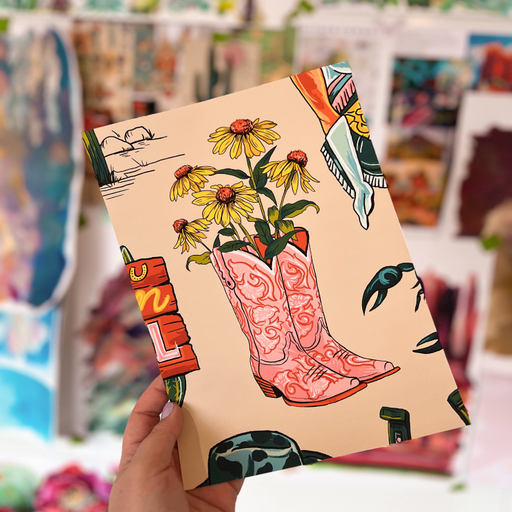 Western Collection - Lookbook - Gallery Image 01 - Trail Tales Wallpaper - BTS: