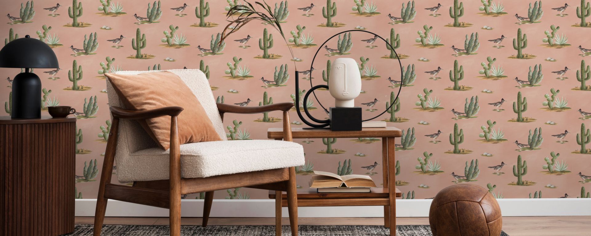 Roadrunner Wallpaper -Western Collection-Wallpaper-Milton and King Collection