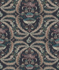 Magical Mariposa Wallpaper - Colorway: Summer Night - Swatch