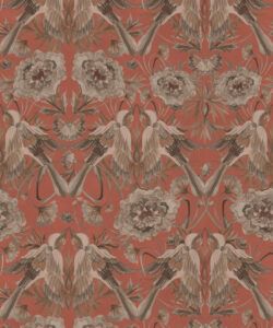 Paloma Wallpaper - Colorway: Clay - Swatch