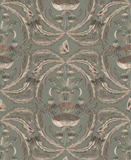Magical Mariposa - House of Heras - Gardens of Andalucia - Lookbook - Swatch - Colorway : Mink