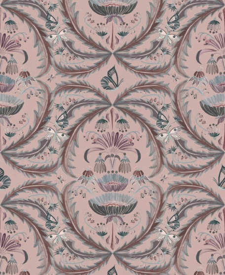 Magical Mariposa - House of Heras - Gardens of Andalucia - Lookbook - Swatch - Colorway : Dusk