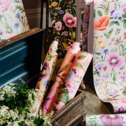 Garden of Dreams Wallpaper - Fleur Harris - Enchanted Gardens Collection - Colorway: Clay - Image