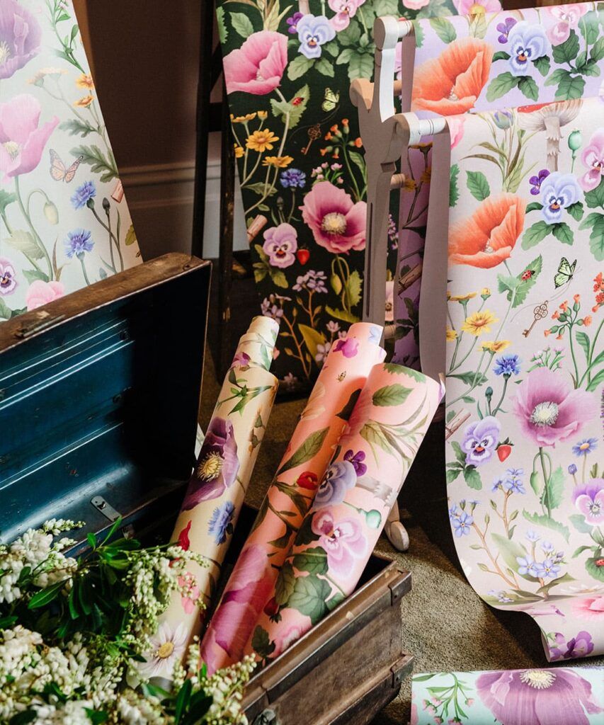 Garden of Dreams • Floral Wallpaper • Milton & King USA