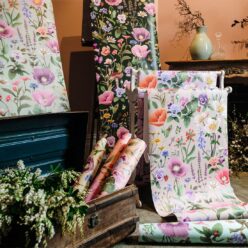Garden of Dreams Wallpaper - Fleur Harris - Enchanted Gardens Collection - Insitu