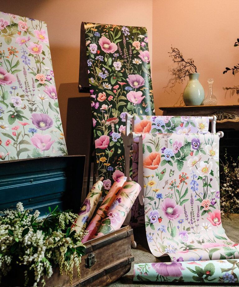 Garden of Dreams • Floral Wallpaper • Milton & King USA