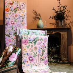 Garden of Dreams Wallpaper - Fleur Harris - Enchanted Gardens Collection - Colorway: Lilac- Rolls