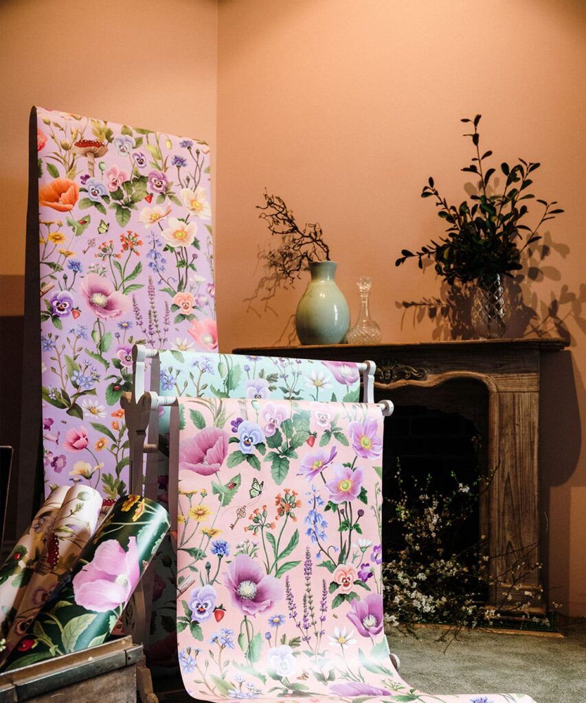 Garden of Dreams • Floral Wallpaper • Milton & King USA