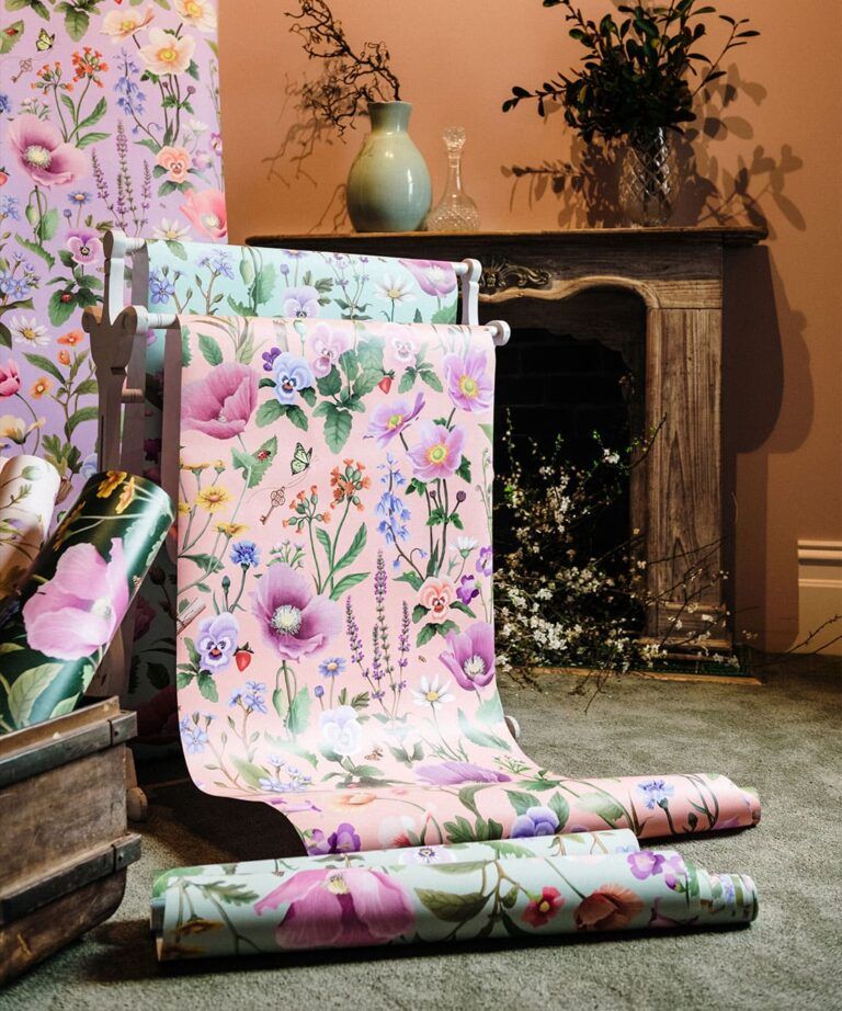 Garden of Dreams • Floral Wallpaper • Milton & King USA