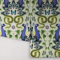 Garden of Elysium Wallpaper - Fleur Harris - Enchanted Gardens Collection - Colorway: Taupe Gray - Roll