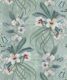 Hibiscus at Double Bay Wallpaper - Bethany Linz - My Sydney Collection - Colourway: Duck Egg - Swatch