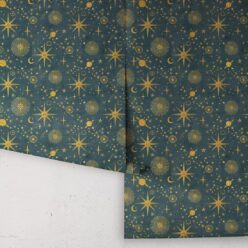The Milky Way Wallpaper - Bethany Linz - My Sydney Collection - Colourway: Night Sky - Roll