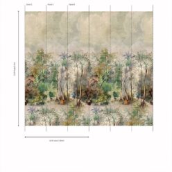 Botanical Gardens Mural - Bethany Linz - My Sydney Collection - Colourway: Original - Roll