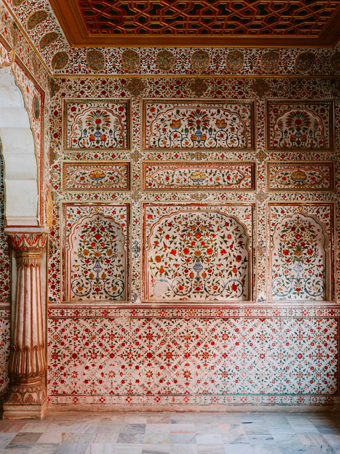 Palace Grove Collection - Indian Folk Flora Inspiration