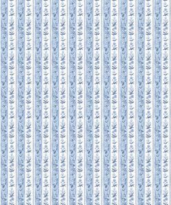 Garland Wallpaper - Palace Grove Collection - M&K Studio - Swatch - Colorway: Sapphire